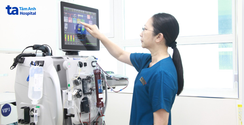 Máy lọc máu liên tục được chỉ định sử dụng cho các trường hợp nguy kịch