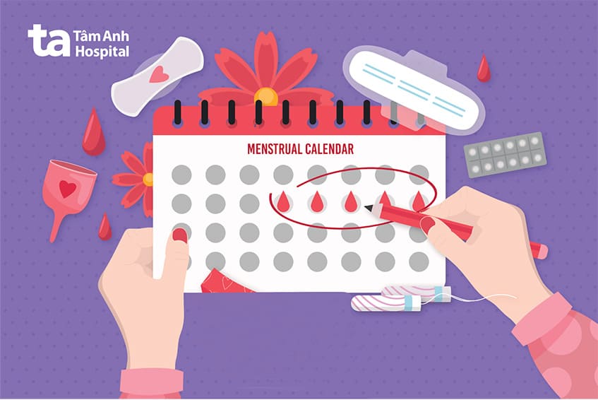 Tránh quan hệ trước, trong và ngay sau chu kỳ kinh nguyệt