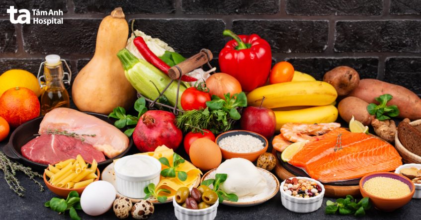 ung thư hạch bạch huyết nên ăn đầy đủ dinh dưỡng