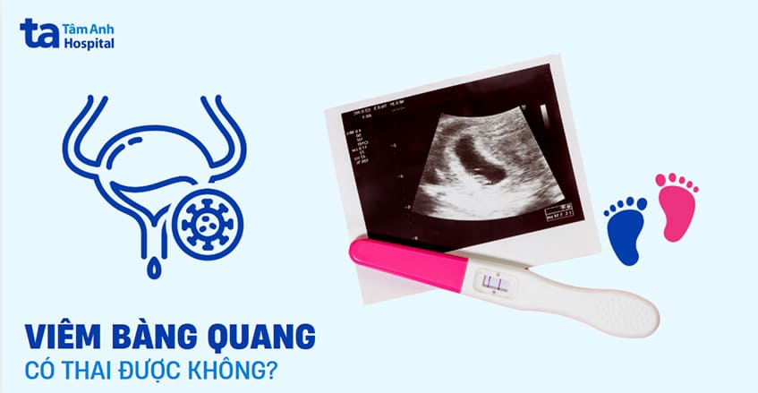 Viêm bàng quang có thai được không