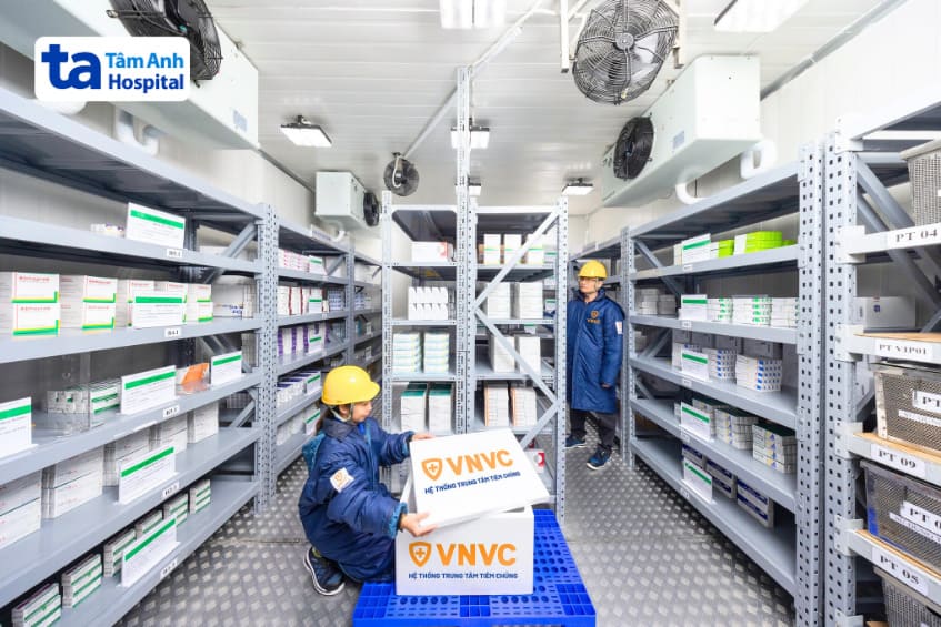 VNVC sở hữu kho lạnh đạt chuẩn GSP