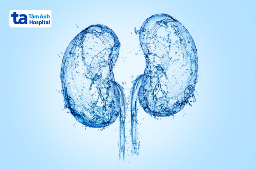 Thận yếu có nên uống nhiều nước không?