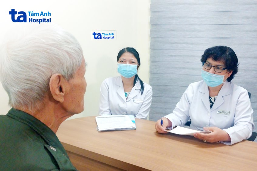 bác sĩ và bệnh nhân