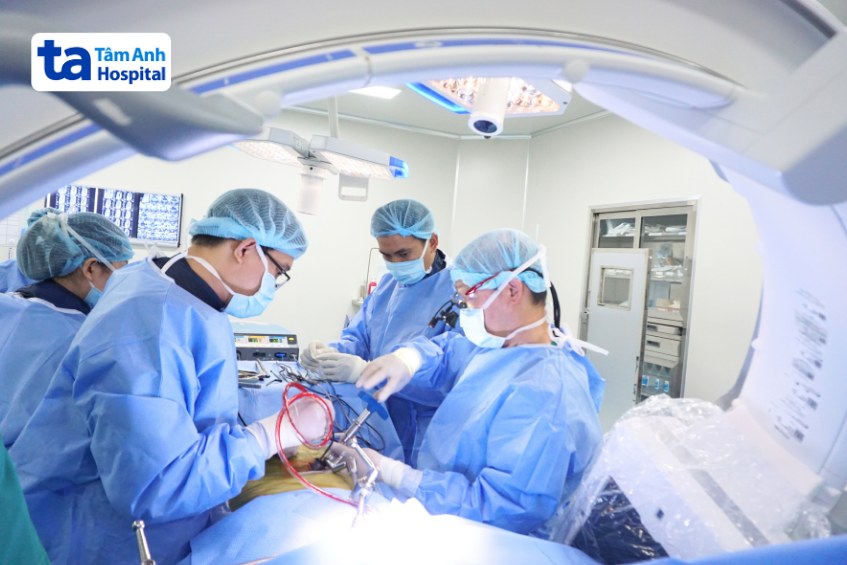 bệnh viện tâm anh nơi mổ thoát vị đĩa đệm