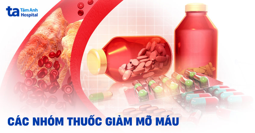 4 nhóm thuốc giảm mỡ máu điều trị hạ chỉ số cao hiệu quả