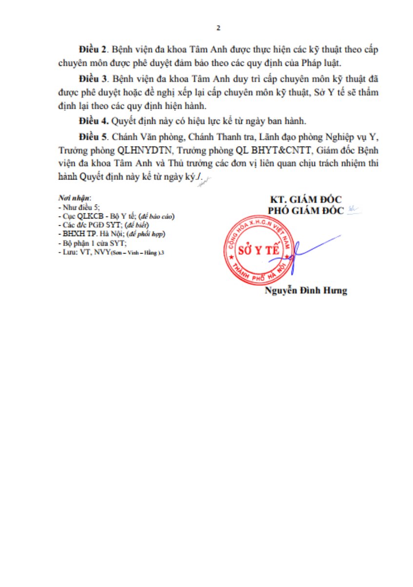 giấy quyết định