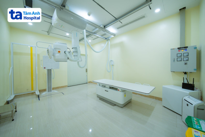 Hệ thống máy X Quang GXR-52SD hiện đại ở Hệ thống Bệnh viện Đa khoa Tâm Anh