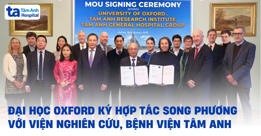 ký kết với đại học oxford