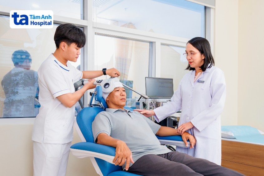 liệu trình tms thích hợp với người bệnh ù tai mãn tính