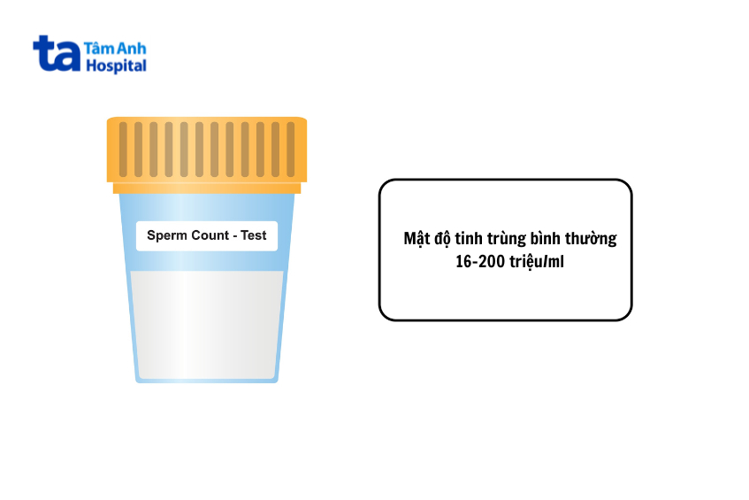mật độ tinh trùng bình thường