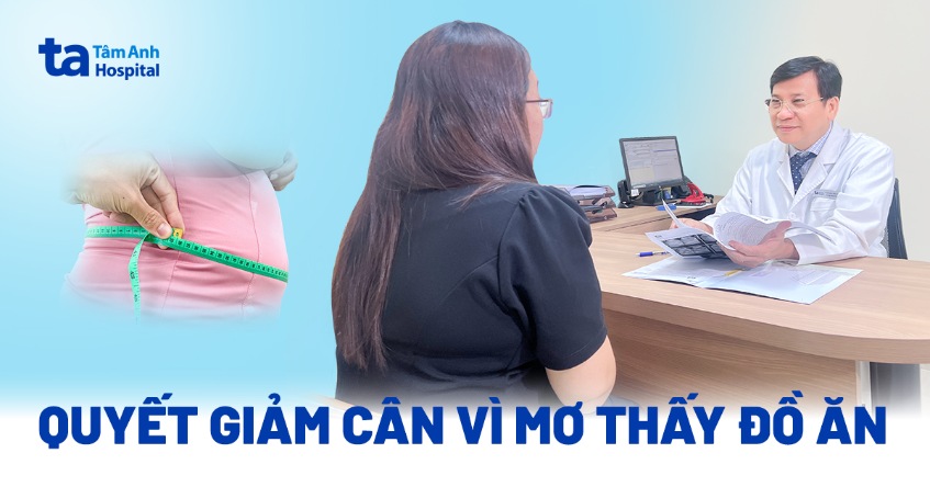 Quyết giảm cân vì mơ thấy đồ ăn