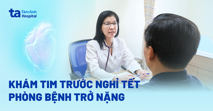 Tăng bệnh nhân khám tim mạch trước kỳ nghỉ Tết