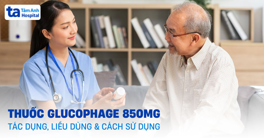 Thuốc Glucophage 850mg