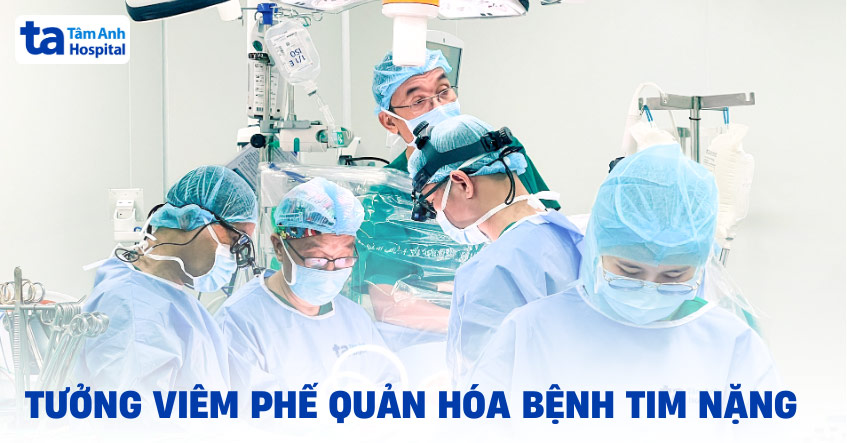 Tưởng viêm phế quản hóa bệnh tim nặng