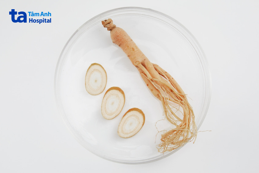 Ung thư phổi có ăn được sâm không?