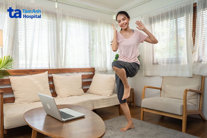 bài tập động tác aerobic