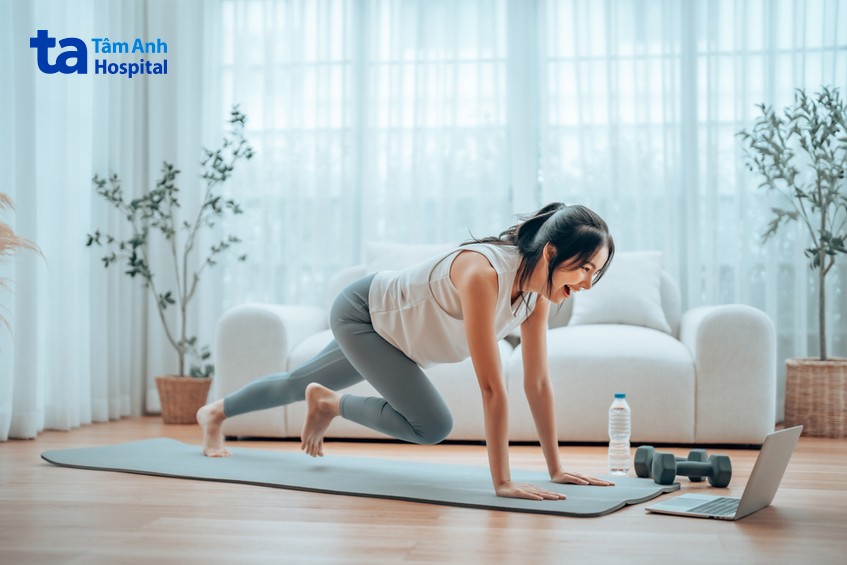 bài tập động tác leo núi