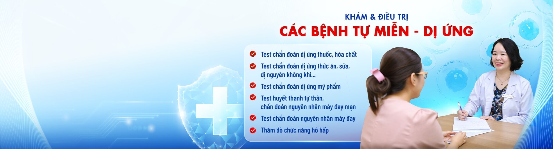 khám điều trị các bệnh tự miễn dị ứng