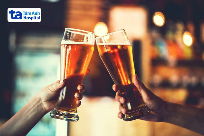 Tác động của bia rượu lên gan