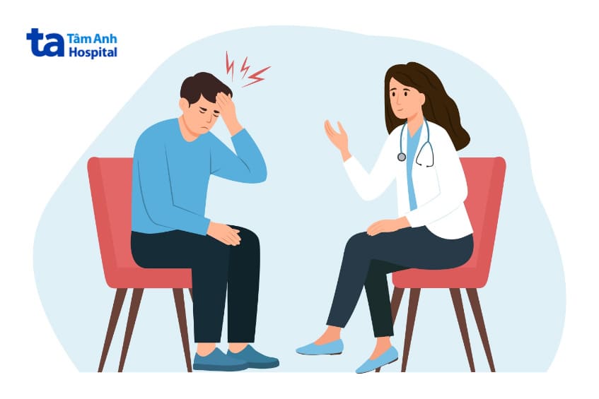 chẩn đoán đau đầu sau tai bằng thăm khám và xét nghiệm