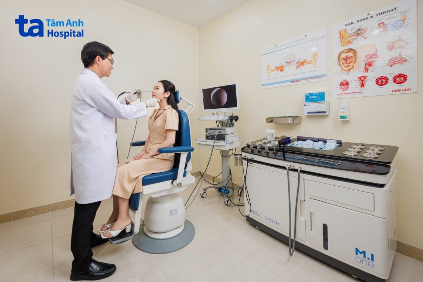 chẩn đoán viêm mũi teo