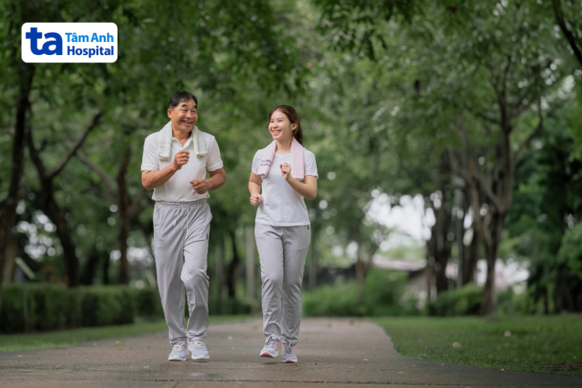 Có lối sống khoa học,vận động thường xuyên giúp phòng ngừa các bệnh tim mạch