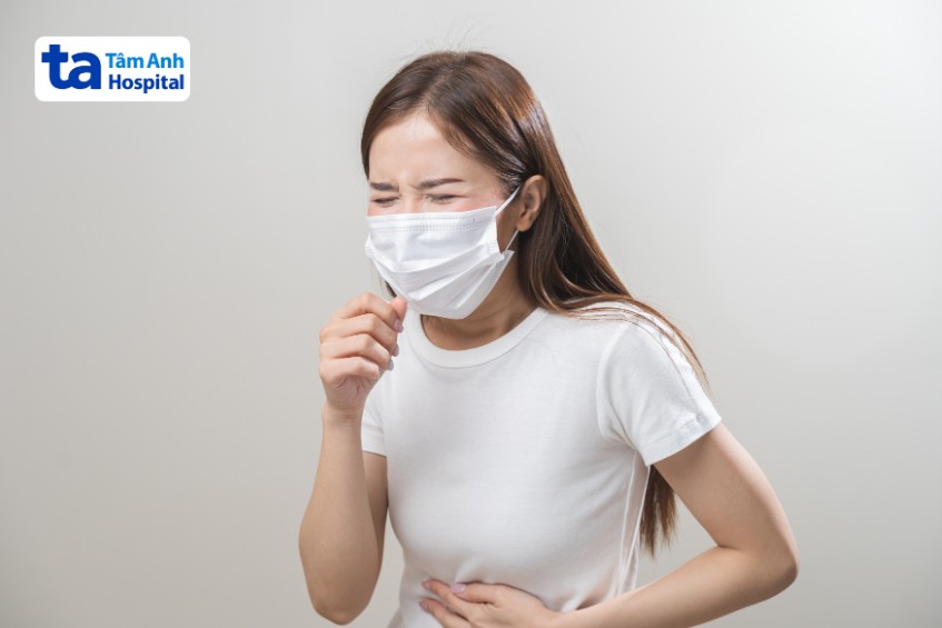 cúm mùa gây ho đau họng