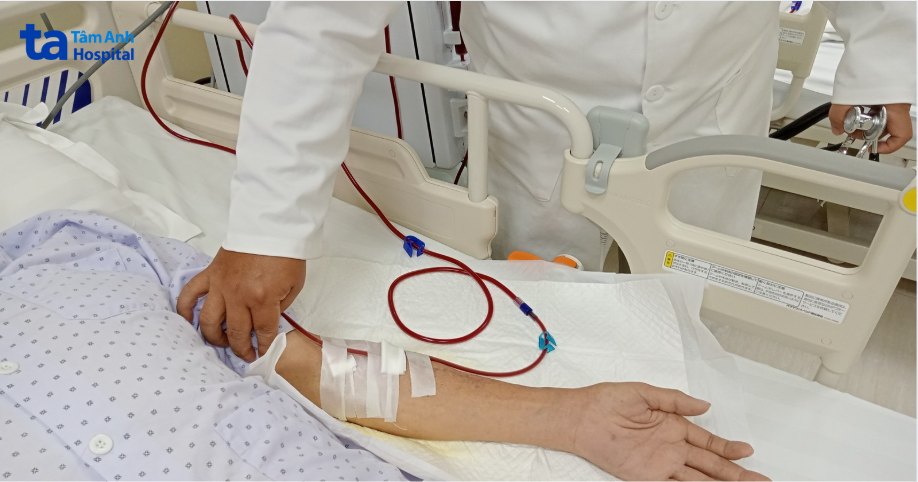 điều trị chạy thận nhân tạo tại phòng khám tâm anh quận 7