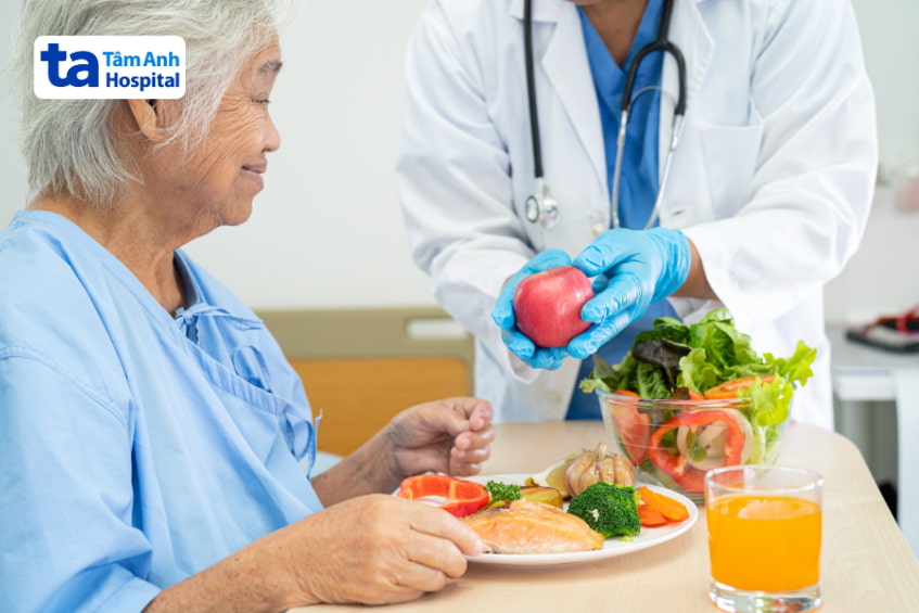 dinh dưỡng sau điều trị thiểu năng tuần hoàn não