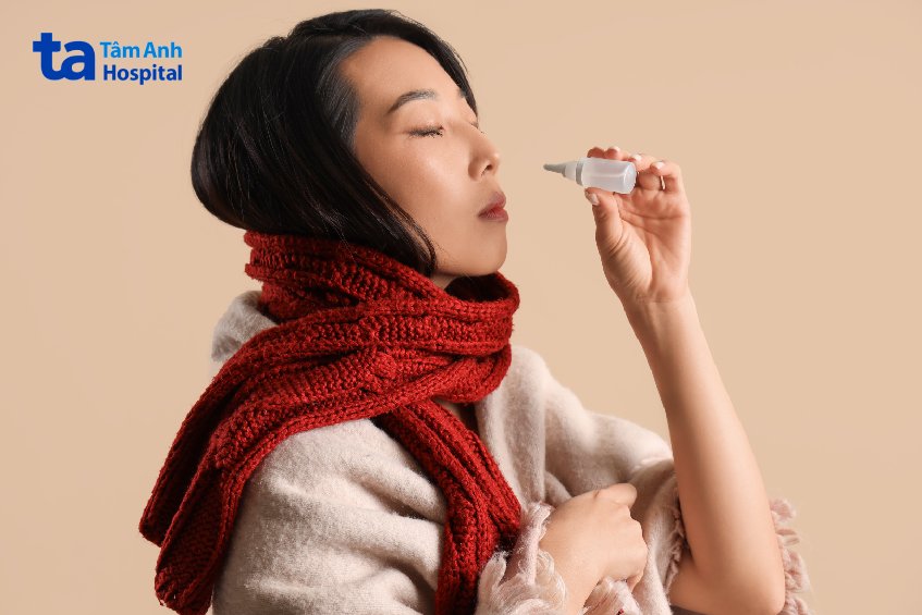 dùng thuốc trị viêm mũi teo