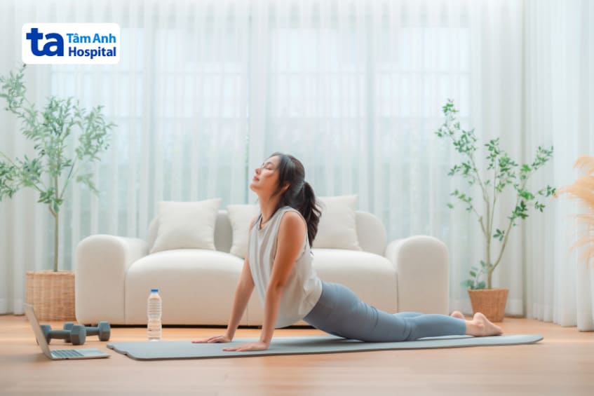 giảm căng thẳng bằng tập thể dục và lối sống lành mạnh