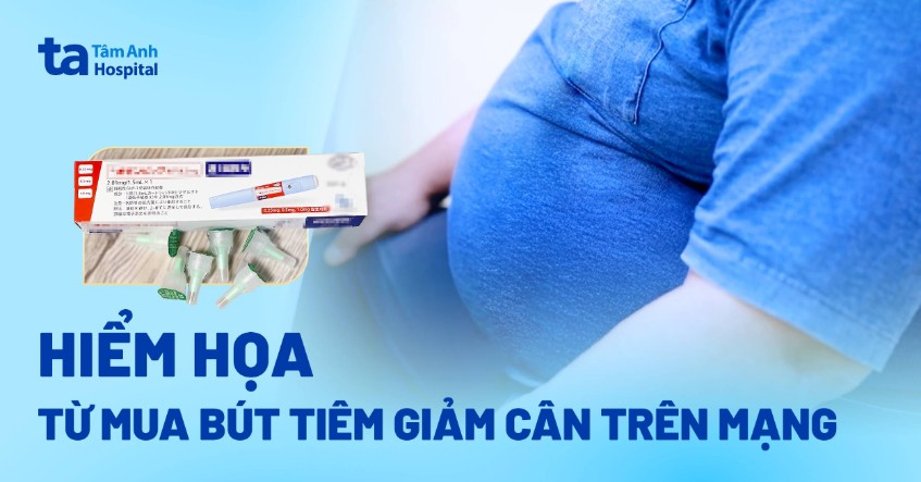 hiểm họa mua bút tiêm giảm cân trên mạng