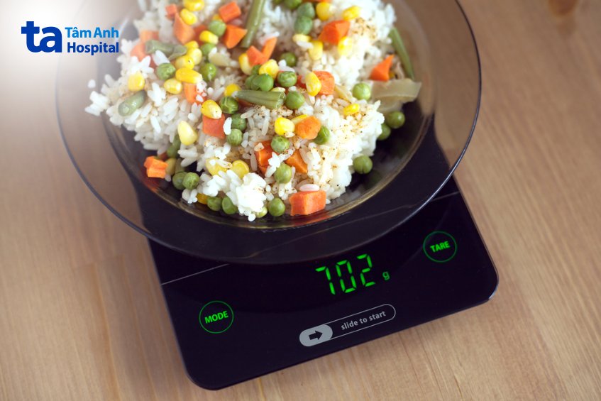 kiểm soát calo trong thực phẩm