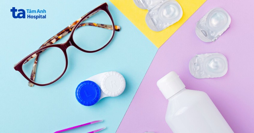 kính áp tròng ban đêm thay thế kính gọng