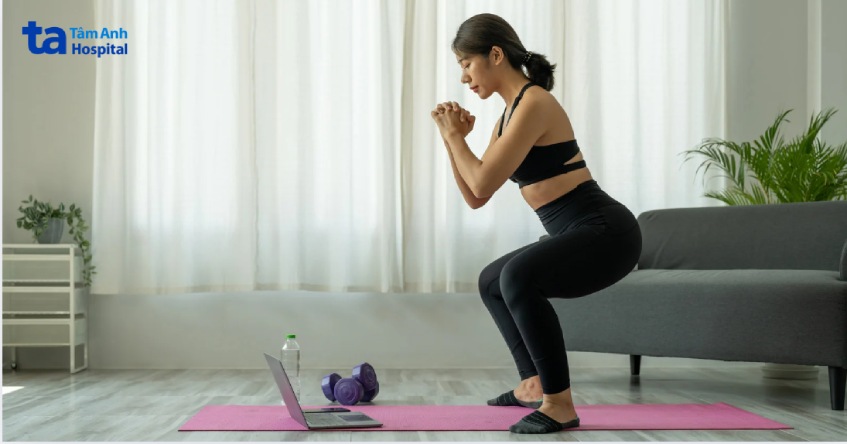lunges là bài tập mạnh mẽ