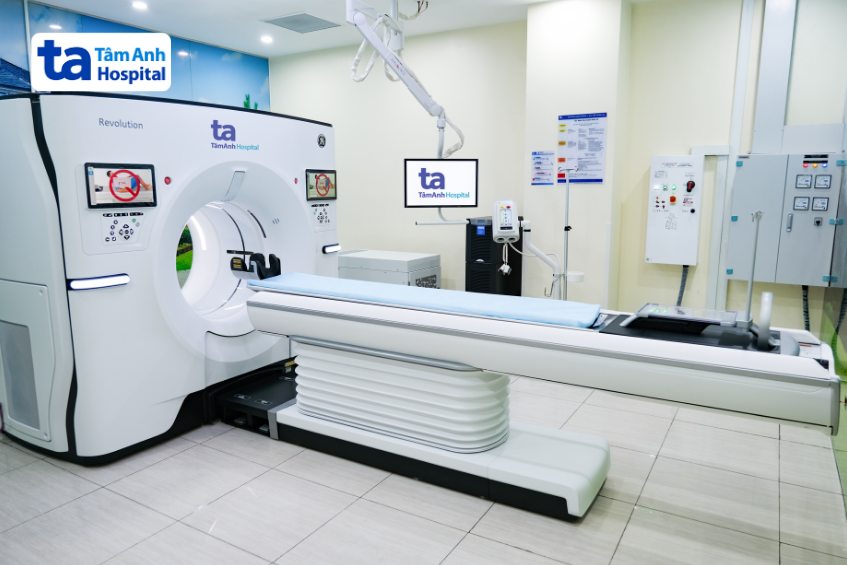 máy chụp ct 1975 được bvta áp dụng