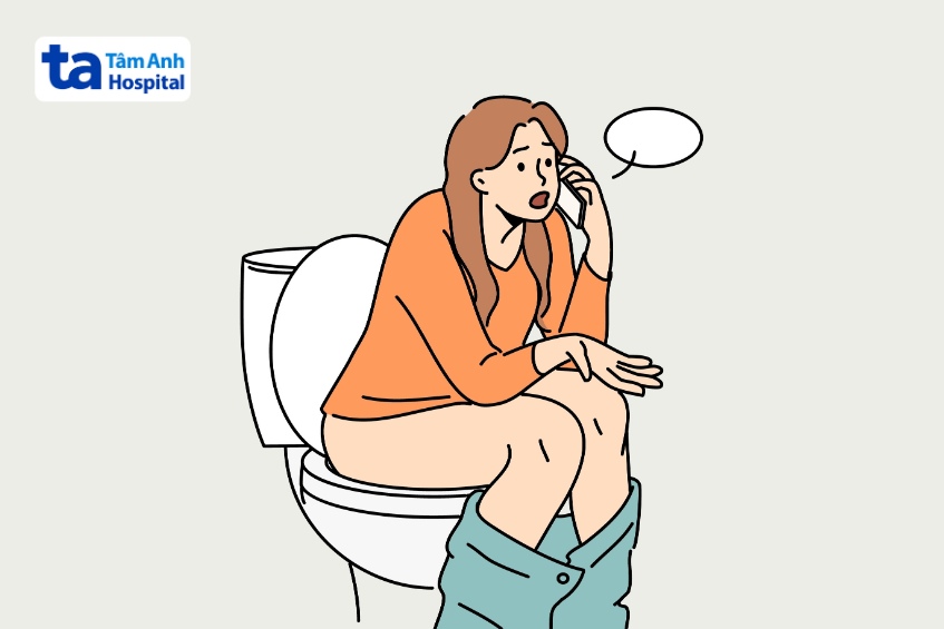 ngồi lâu dễ bị trĩ