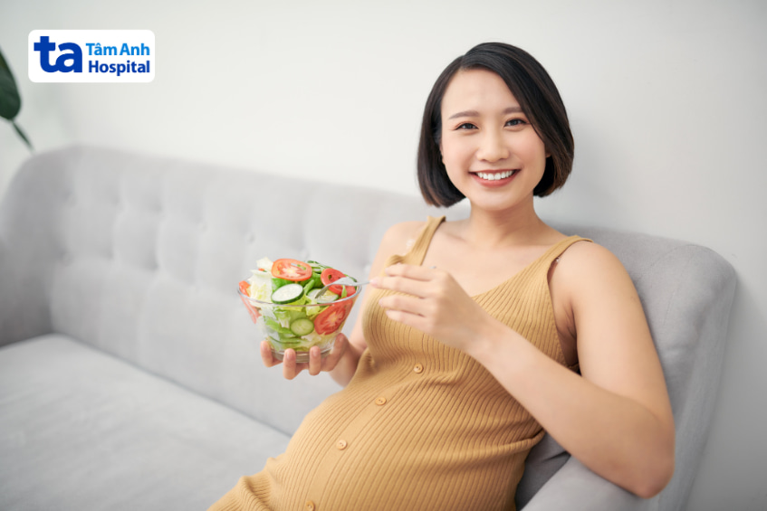 Lợi ích của việc ăn nhiều rau khi mang thai 3 tháng cuối