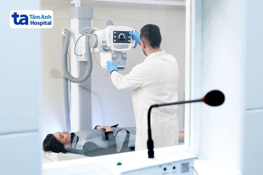 quá trình chụp x quang