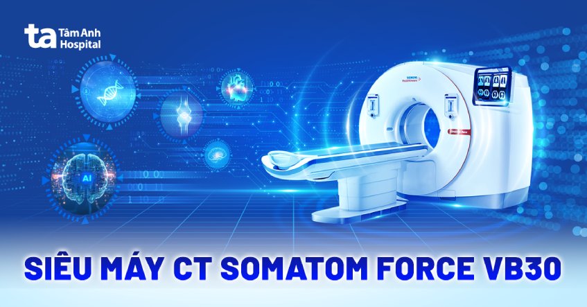 Máy CT SOMATOM Force VB30 (hơn 100.000 lát cắt): Nguyên lý hoạt động