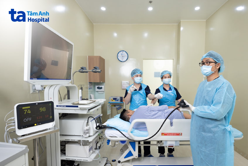 tầm soát ung thư đại tràng bằng nội soi tại tâm anh