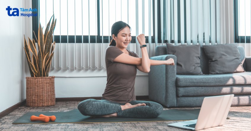 tăng cường tập luyện bài tập kegel và các bài tập cơ sàn chậu