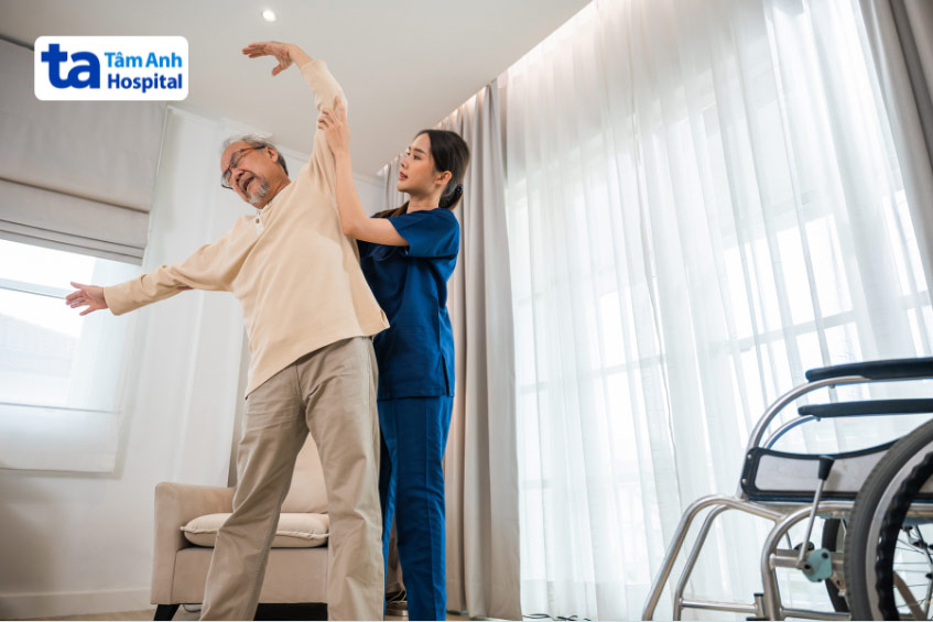 Vật lý trị liệu cải thiện viêm khớp sau chấn thương