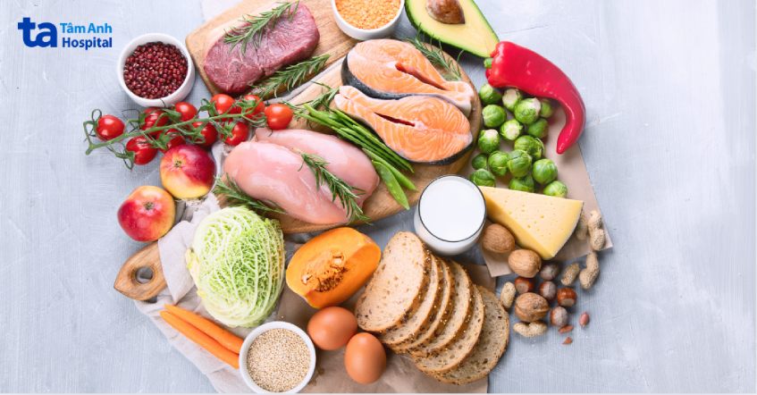 Chế độ dinh dưỡng lành mạnh đủ chất