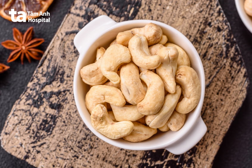 ăn hạt điều có mập không