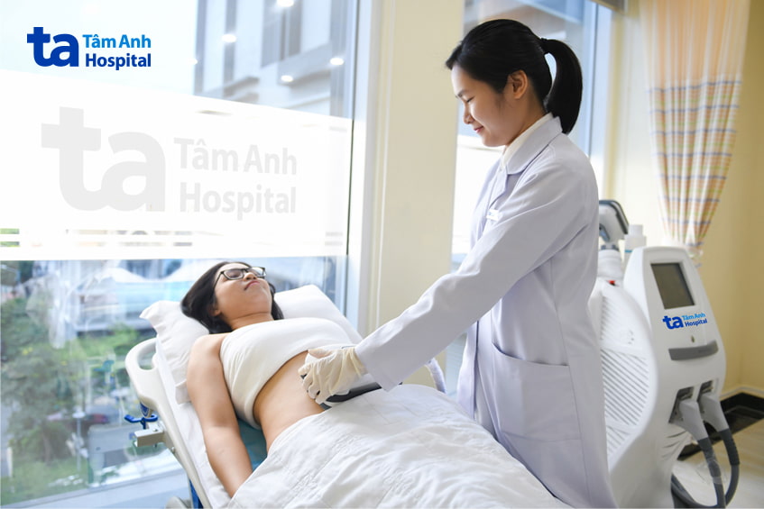 Liệu trình giảm mỡ tại các vùng khó giảm tại Tâm Anh