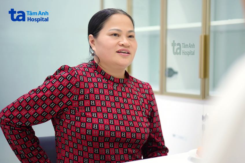 bà thảo chia sẻ về tình trạng bản thân