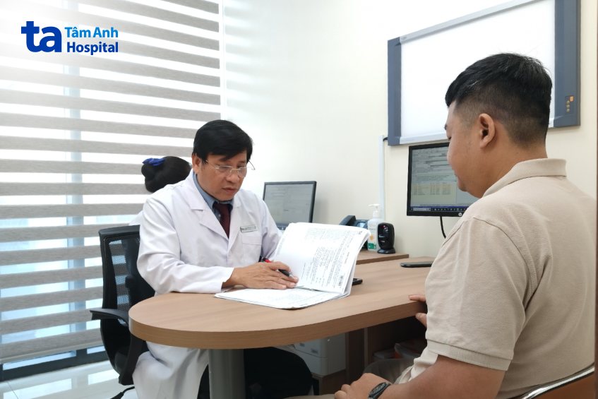 bác sĩ hoàng phân tích kết quả