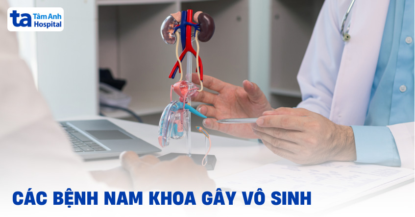 12 bệnh nam khoa gây vô sinh thường gặp nhất phái mạnh nên biết