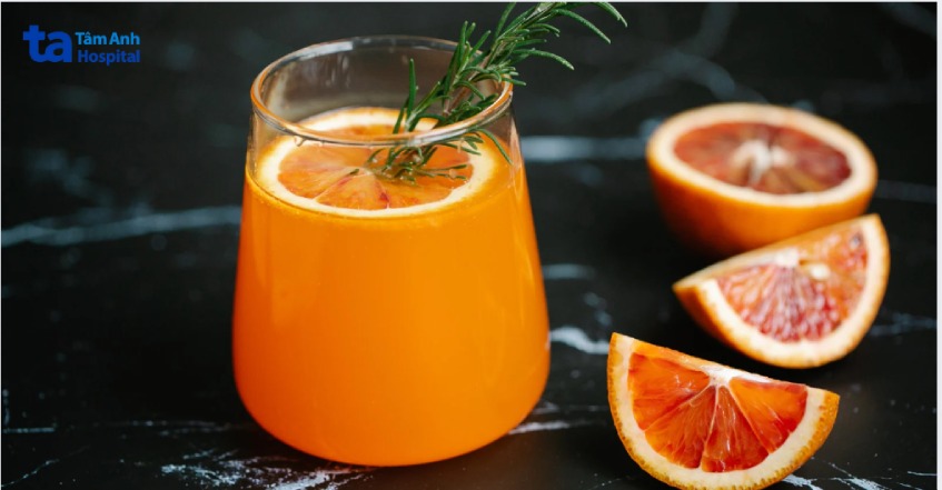các loại nước ép có hàm lượng kali cao